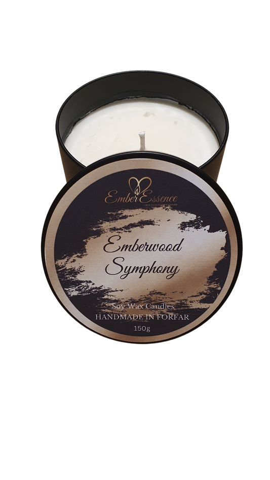 Emberwood Symphony Candle In A Tin