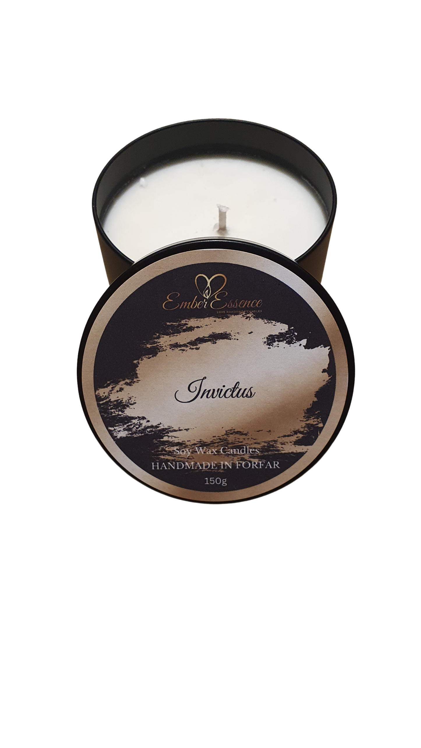 Invictus Candle In A Tin