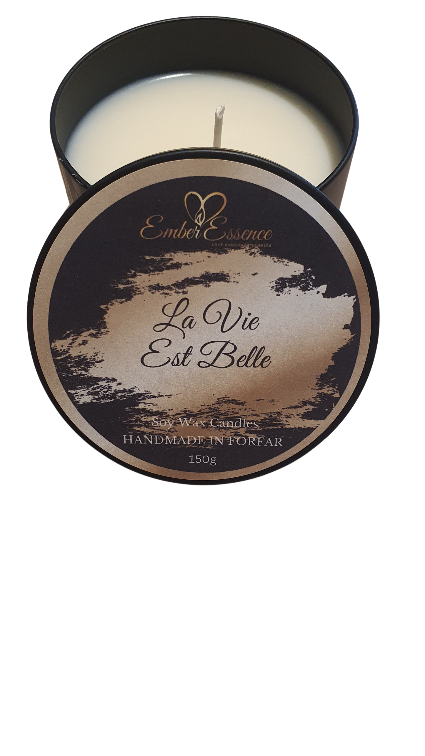 La Vie Est Belle Candle In A Tin