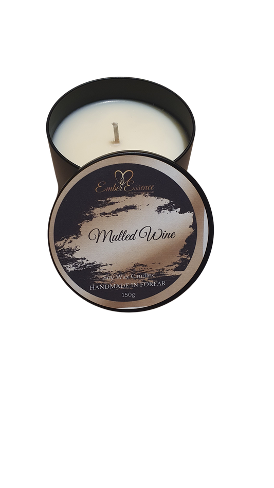 Mulled Wine Candle In A Tin