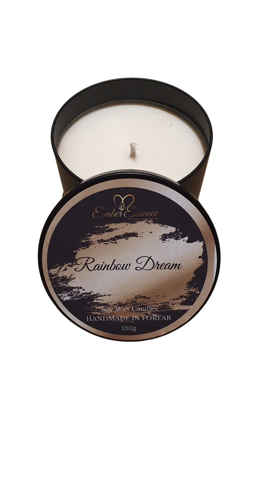 Rainbow Dream Candle In A Tin