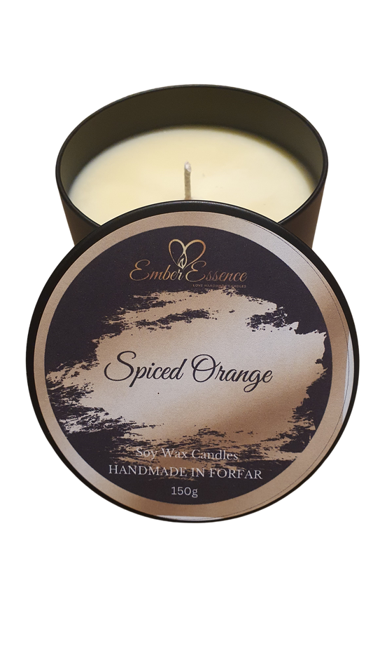 Spiced Orange Candle In A Tin