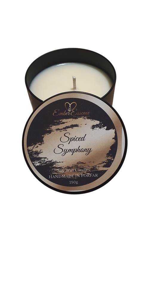 Spiced Symphony Candle In A Tin